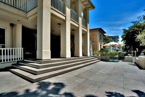 Entrée de l’hébergement 
