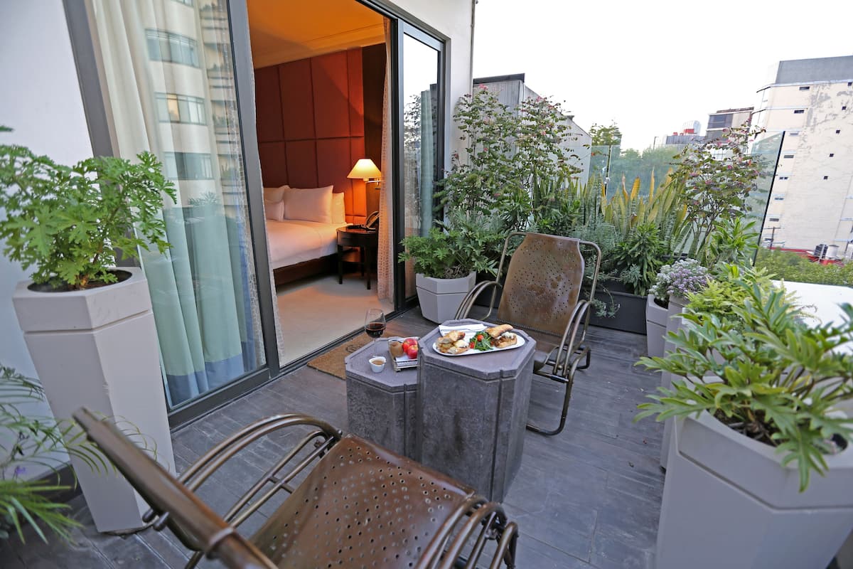 Executive suite, terras | Terras