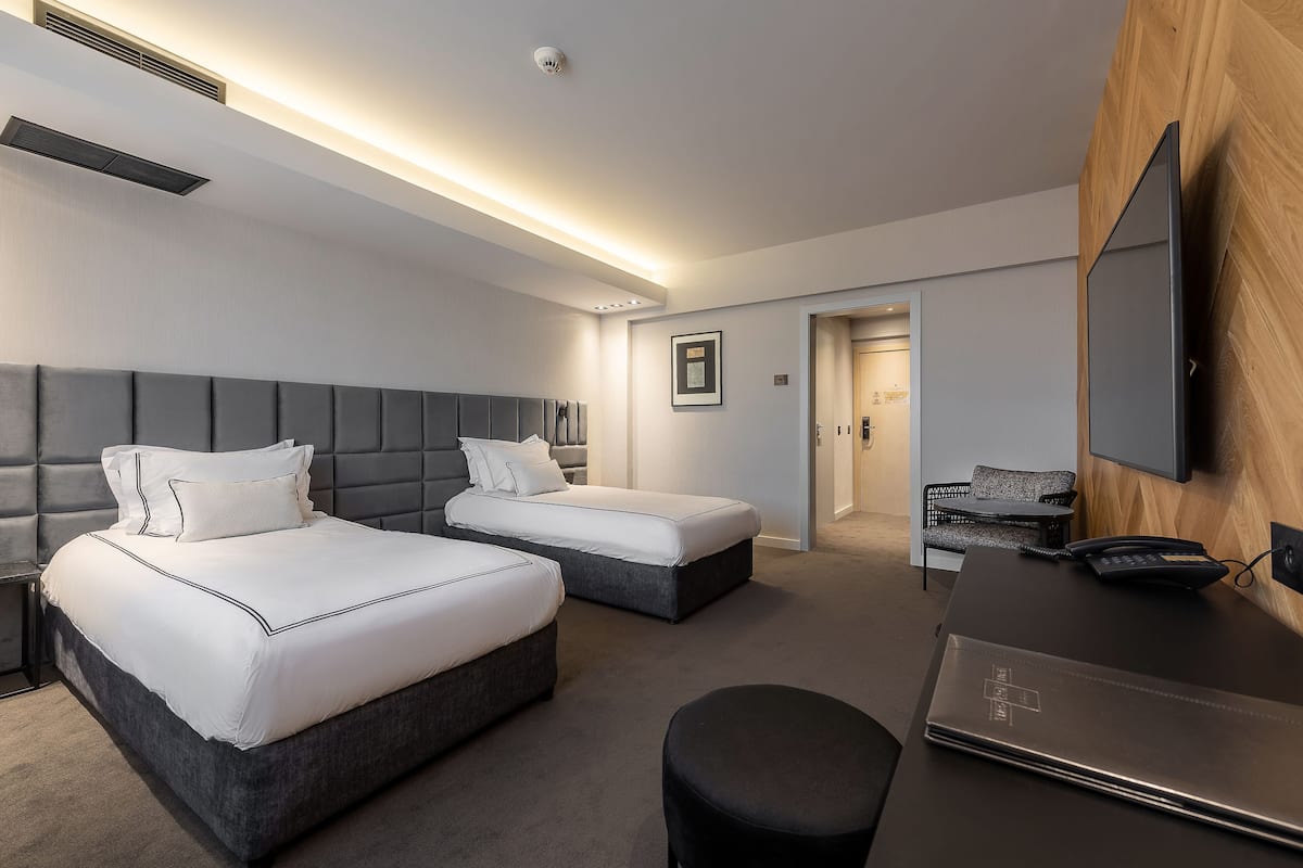 Minibar, in-room safe, desk, blackout drapes