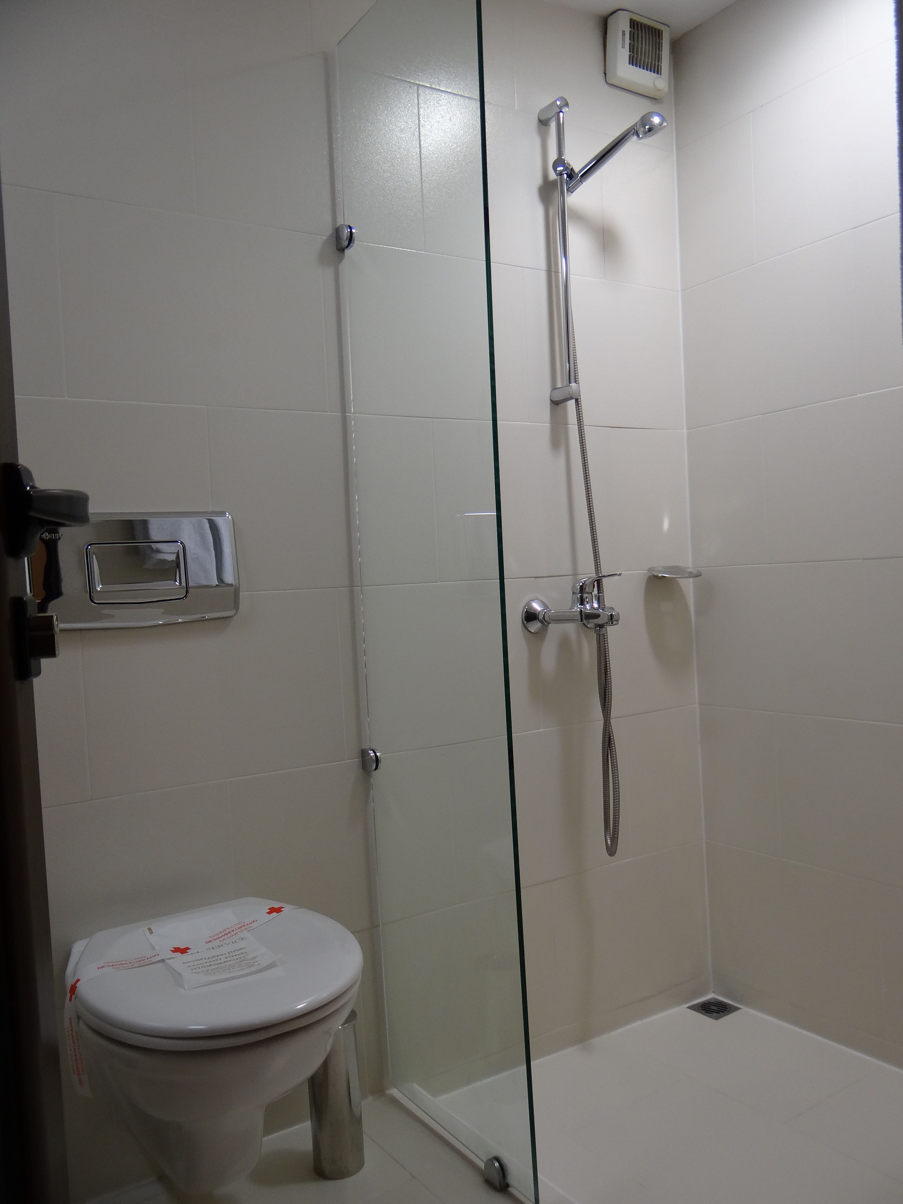 double room | bathroom | hair dryer, towels