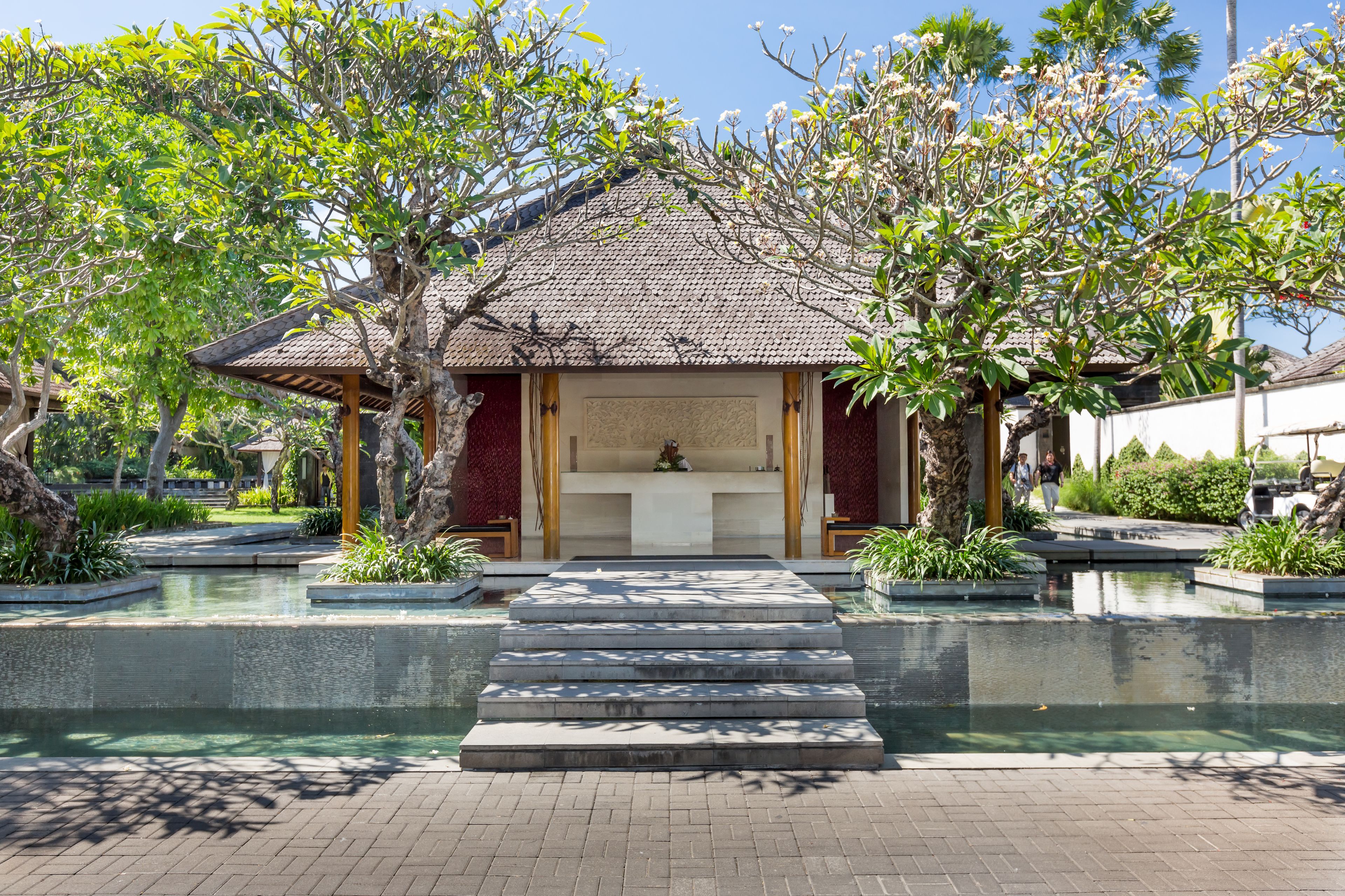 Façade de l’hébergement