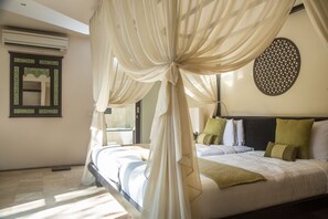 Donzen dekbedden, Select Comfort-bedden, een minibar