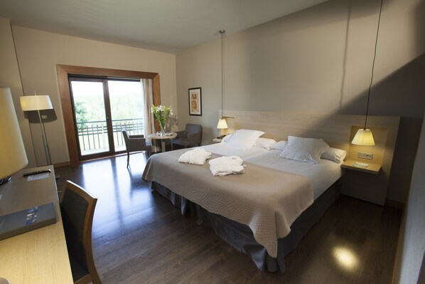 Minibar, in-room safe, desk, blackout curtains