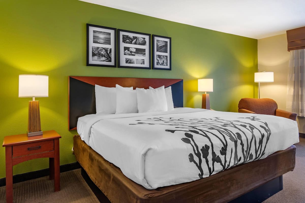 客房, 1 張特大雙人床, 無障礙, 非吸煙房 | 高級寢具、書桌、熨斗/熨衫板、免費嬰兒床