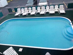 Seasonal outdoor pool