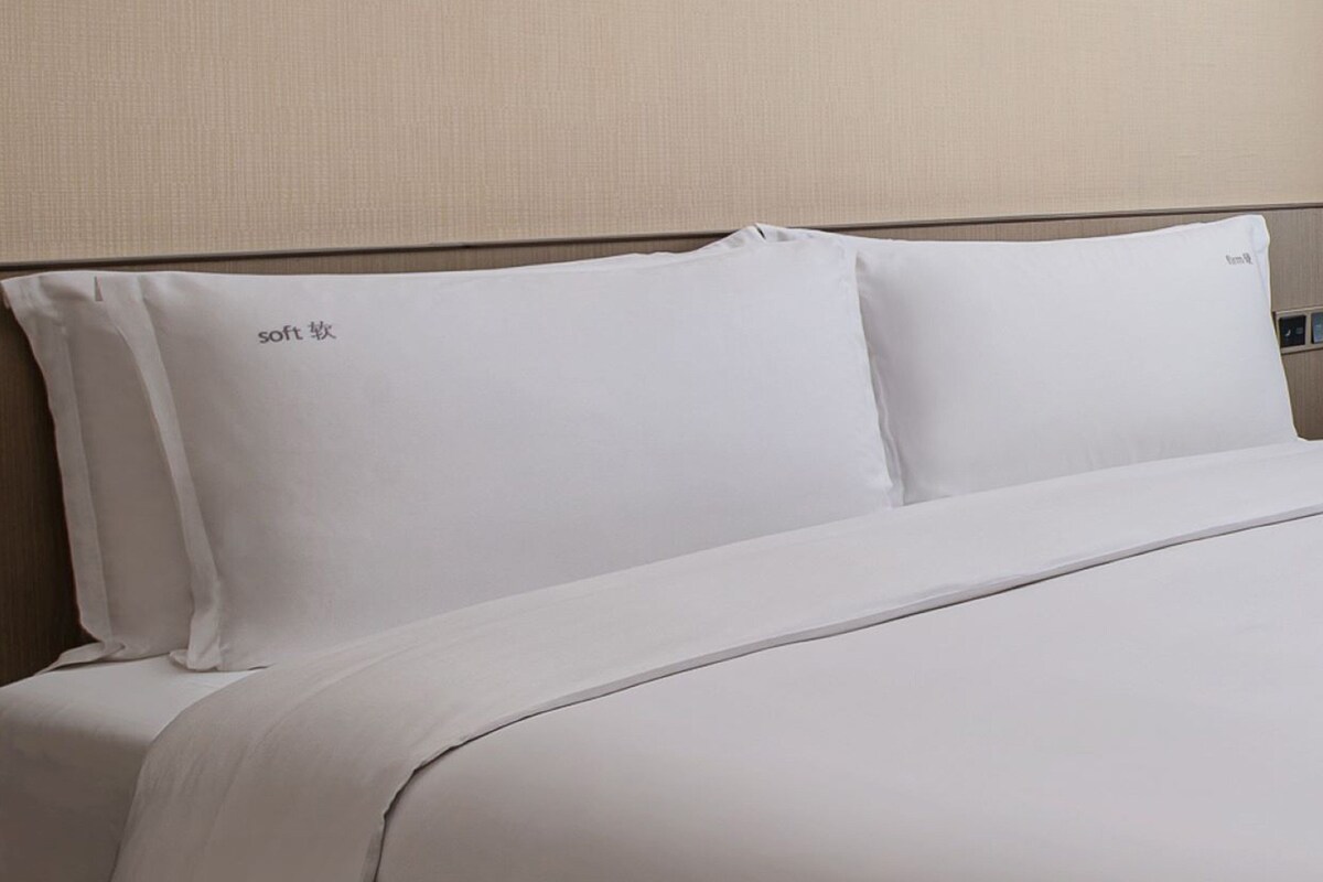 Down duvets, minibar, in-room safe, desk