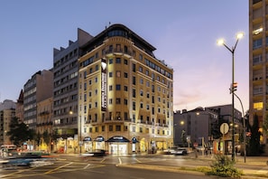 Voorkant van accommodatie