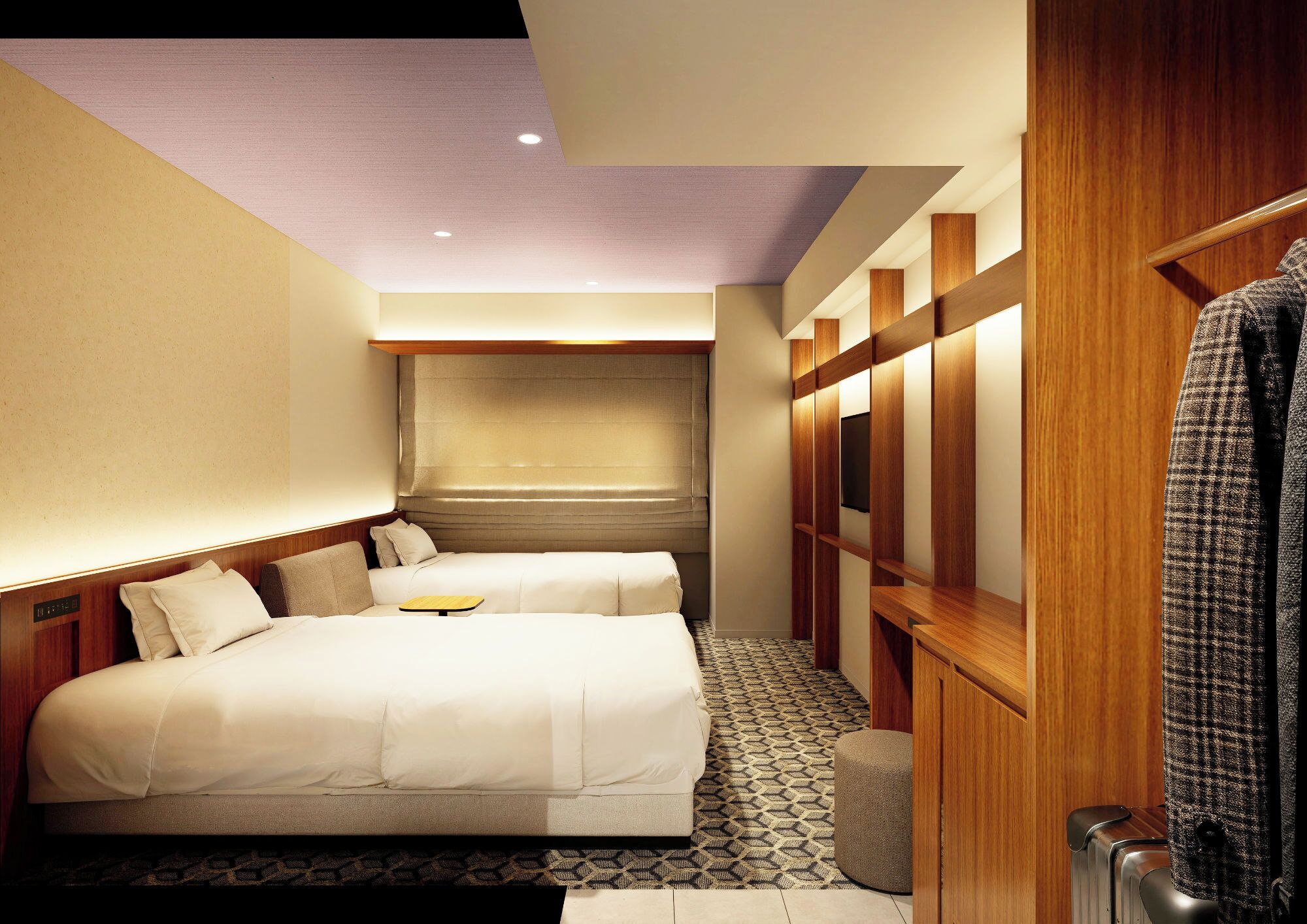 Chambre Exécutive avec lits jumeaux (Executive Floor Smart Twin No Smoking) | Coffres-forts dans les chambres, rideaux occultants, Wi-Fi gratuit