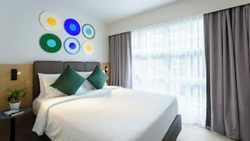 Deluxe Apartment, 1 Bedroom | In-room safe, desk, blackout drapes, soundproofing