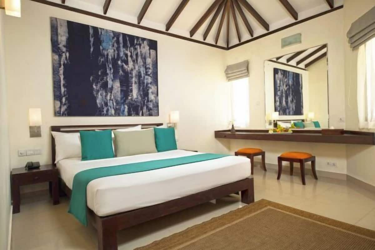 1 slaapkamer, lakens van Egyptisch katoen, luxe beddengoed, een minibar