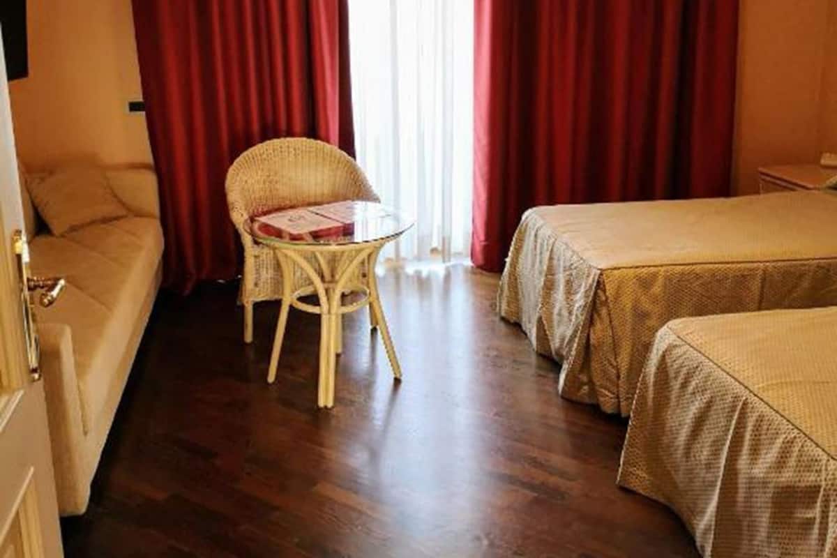 Minibar, in-room safe, desk, blackout curtains