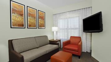 Suite, 1 Bedroom, Non Smoking | Premium bedding, desk, laptop workspace, iron/ironing board
