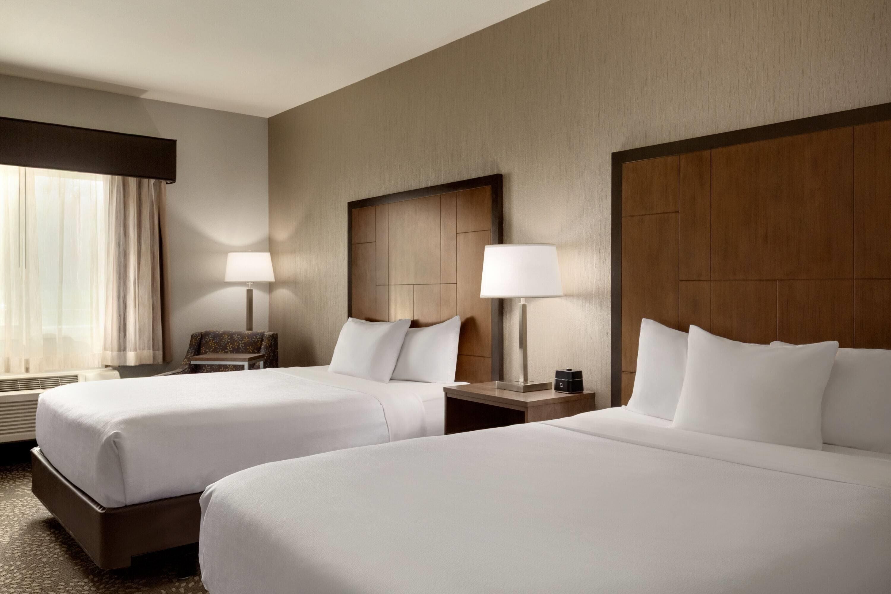 Room, 2 Queen Beds, Accessible, Non Smoking (Mobility/Hearing Impaired Accessible) | Premium bedding, pillow-top beds, desk, laptop workspace