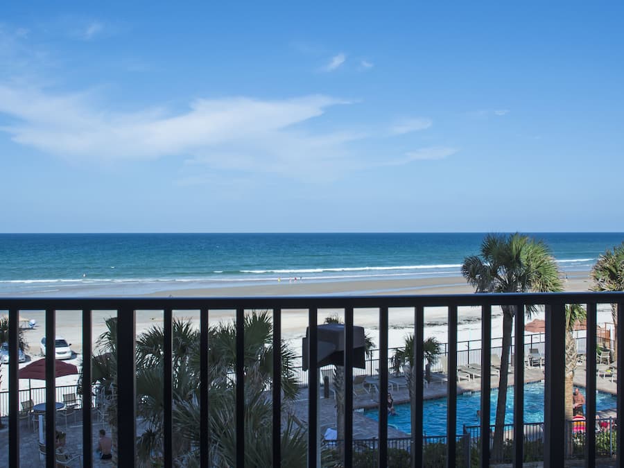 Utsikt fra overnattingsstedet