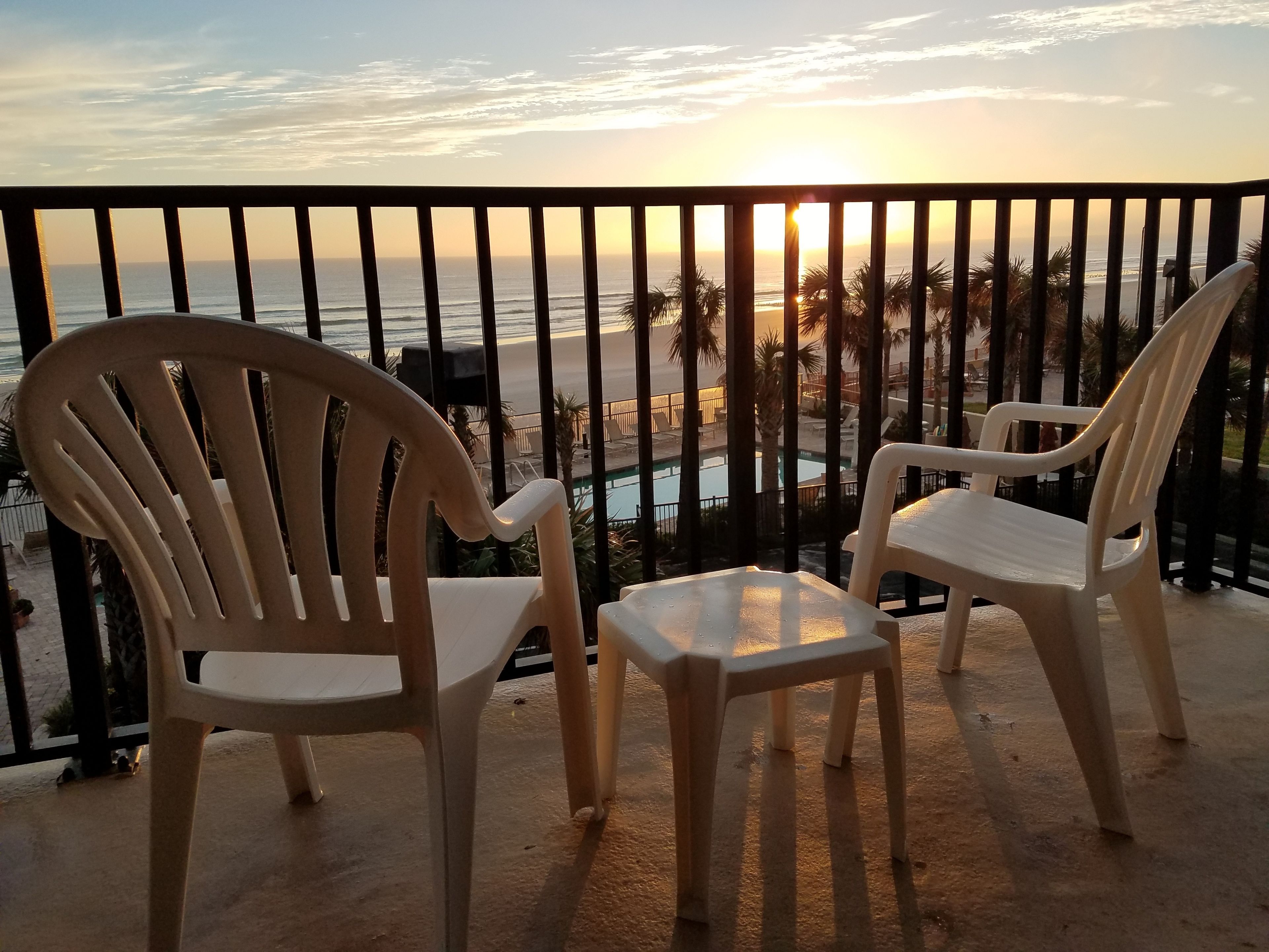 standard room, 2 queen beds, kitchen, oceanfront | balcony view