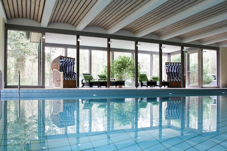 Una piscina techada