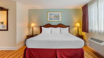 Camera Premier, 1 letto king, accessibile ai disabili | 1 camera, biancheria da letto ipoallergenica, materassi a doppio strato