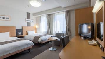 標準雙床房, 2 張單人床, 非吸煙房 | 書桌、遮光窗簾/窗簾、隔音、免費 Wi-Fi