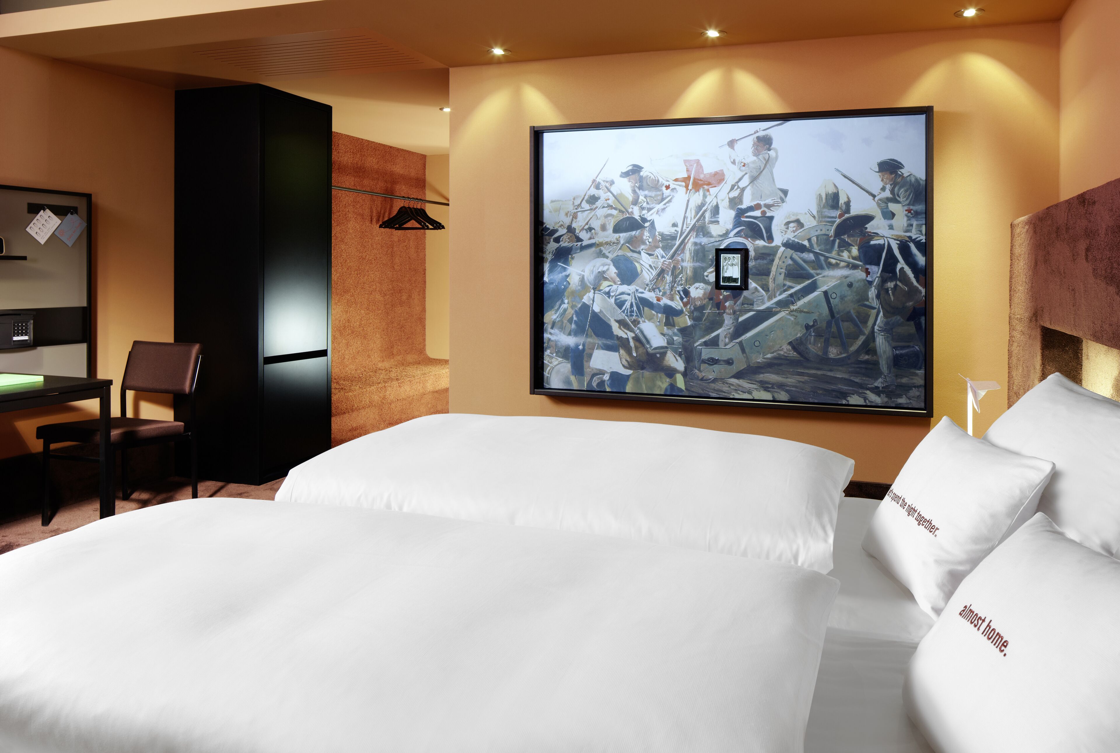 medium east | premium bedding, down duvets, minibar, in-room safe