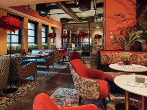 Lunch, dinner served; Mediterranean cuisine, al fresco dining 