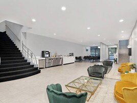 Sala de estar en el lobby
