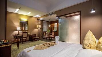 Iron/ironing board, cribs/infant beds