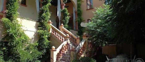 Façade de l’hébergement