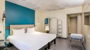 Verdunkelungsvorhänge, Bügeleisen/Bügelbrett, kostenloses WLAN