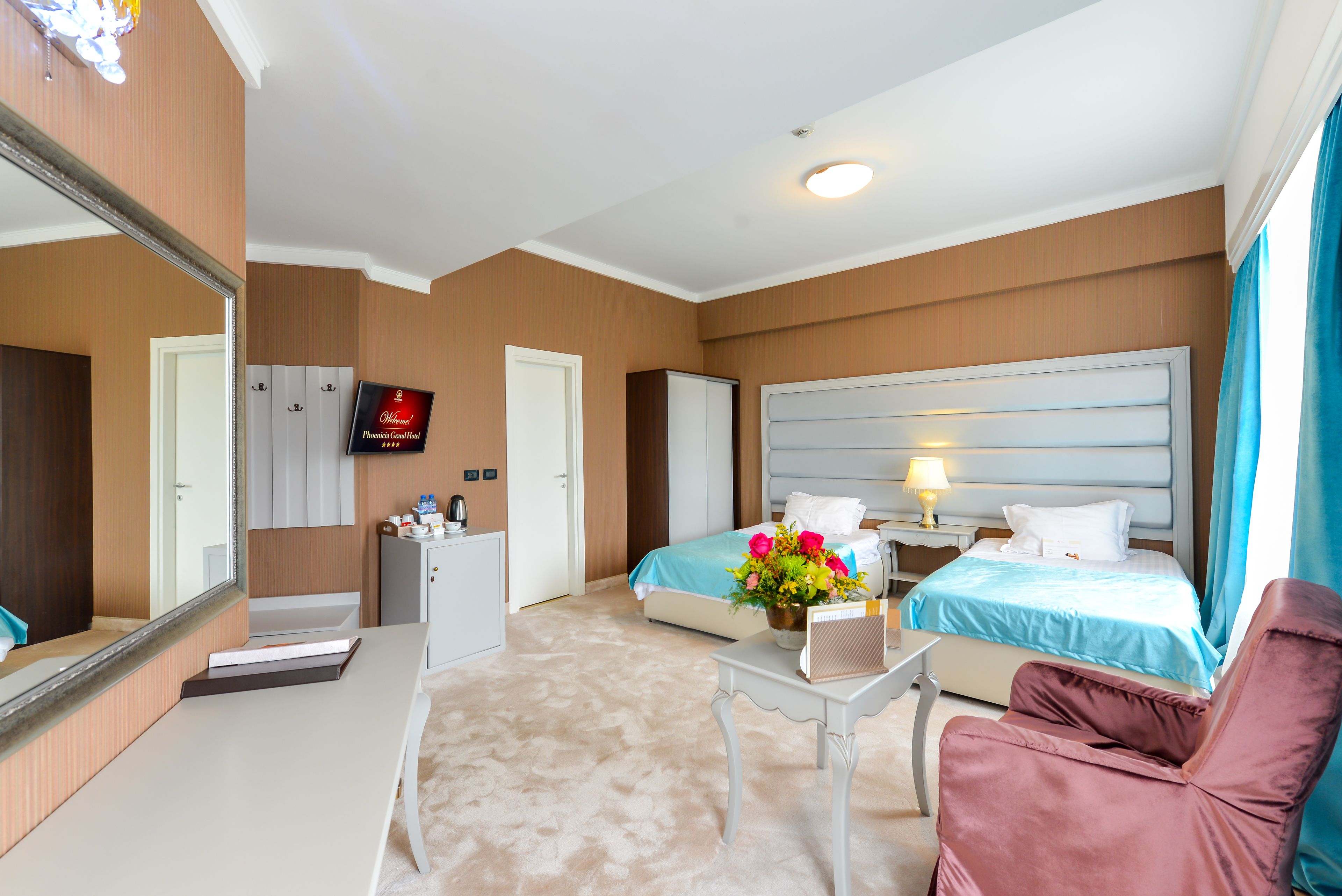 superior twin room | view from room