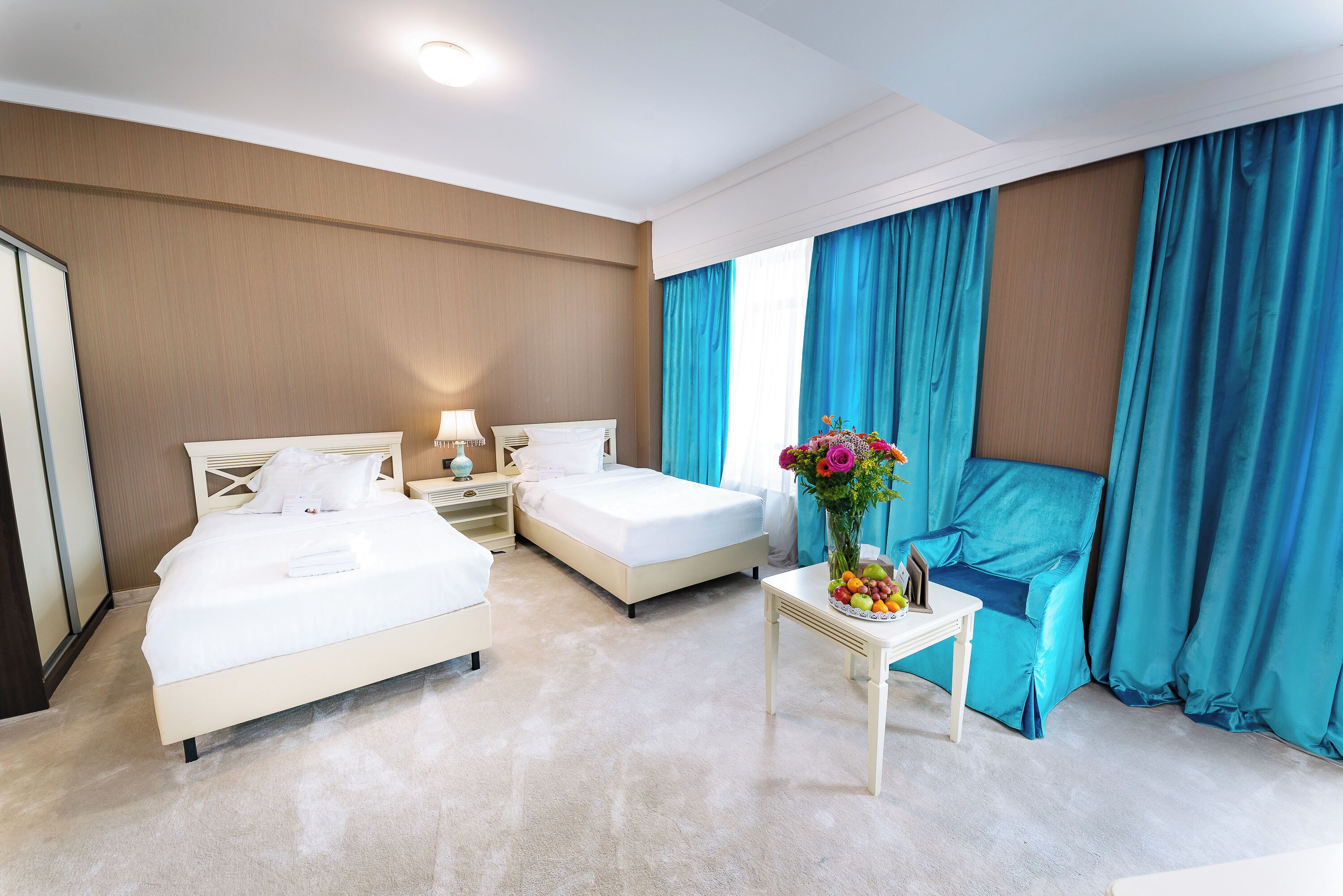 Superior Twin Room | Pillow-top beds, minibar, in-room safe, desk