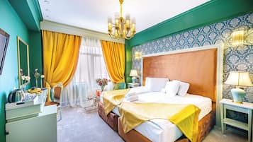 Superior Double Room | Pillowtop beds, minibar, in-room safe, desk