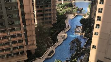 Seasonal outdoor pool