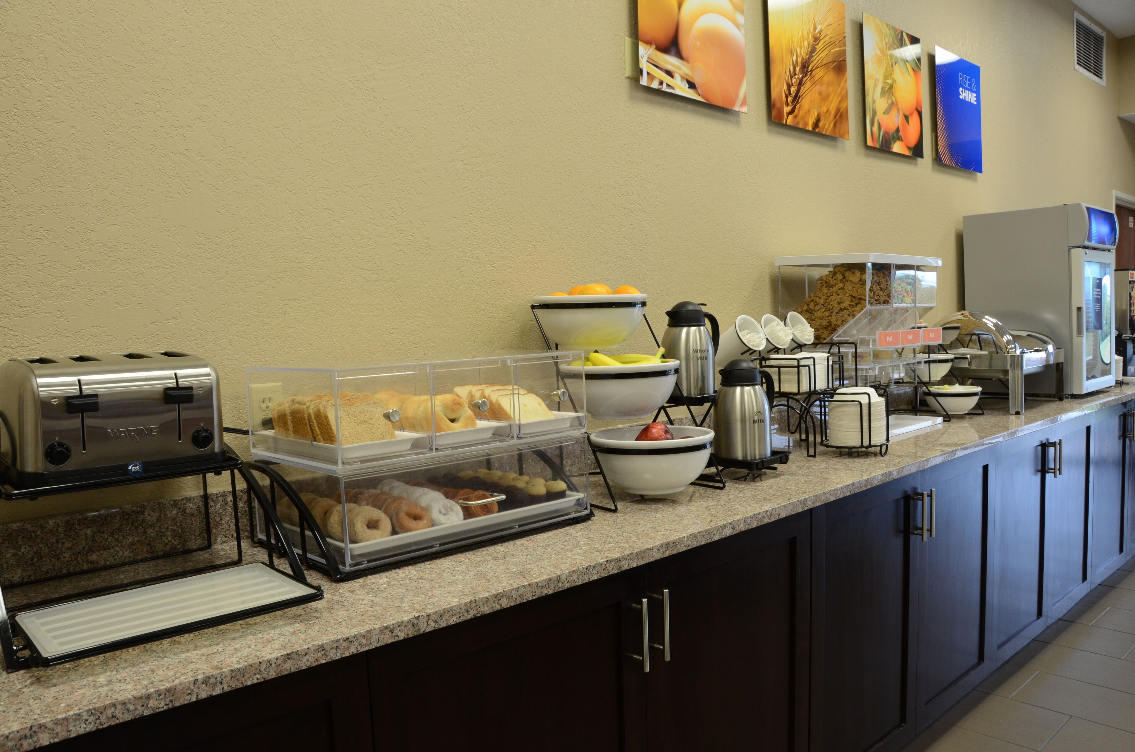 free daily on-the-go breakfast