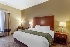 Chambre Standard, 1 très grand lit, accessible aux personnes à mobilité réduite, non-fumeur