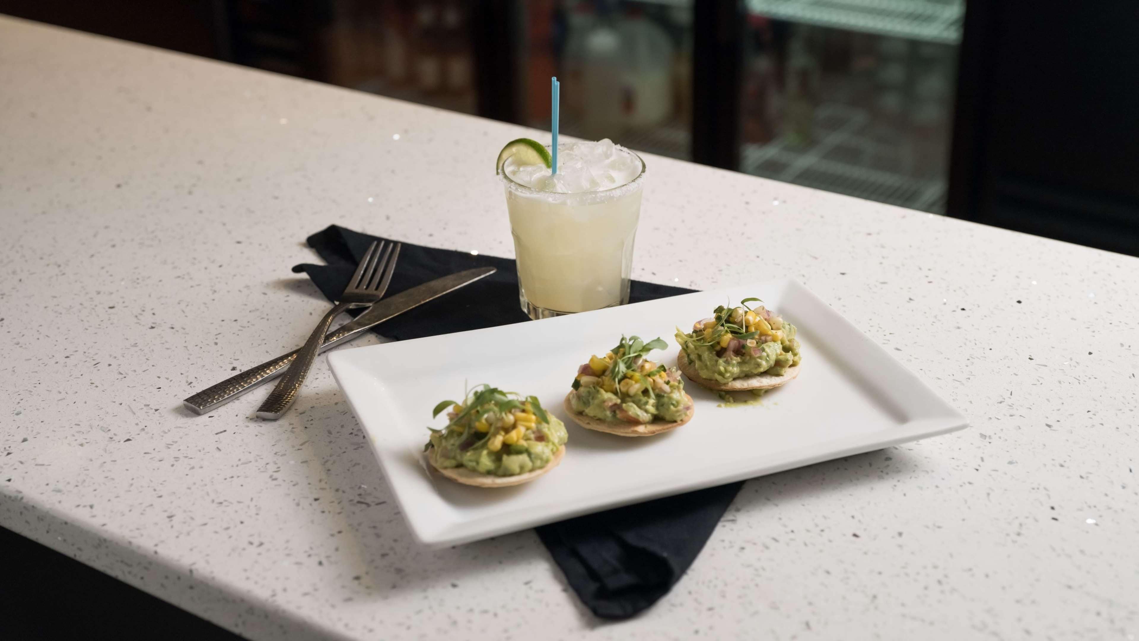 breakfast, lunch and dinner served