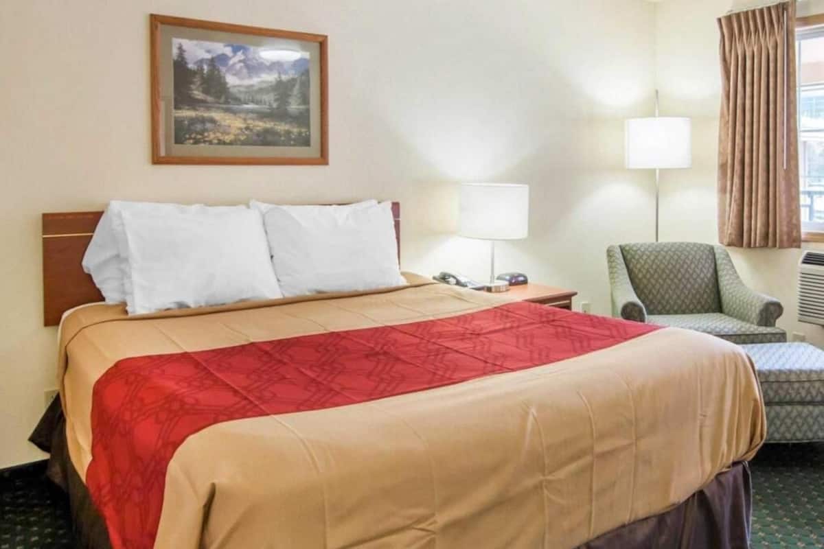 Desk, iron/ironing board, free WiFi, bed sheets