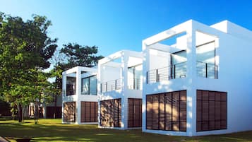 Vista para o jardim
