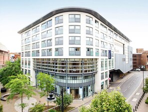 Blick von der Unterkunft