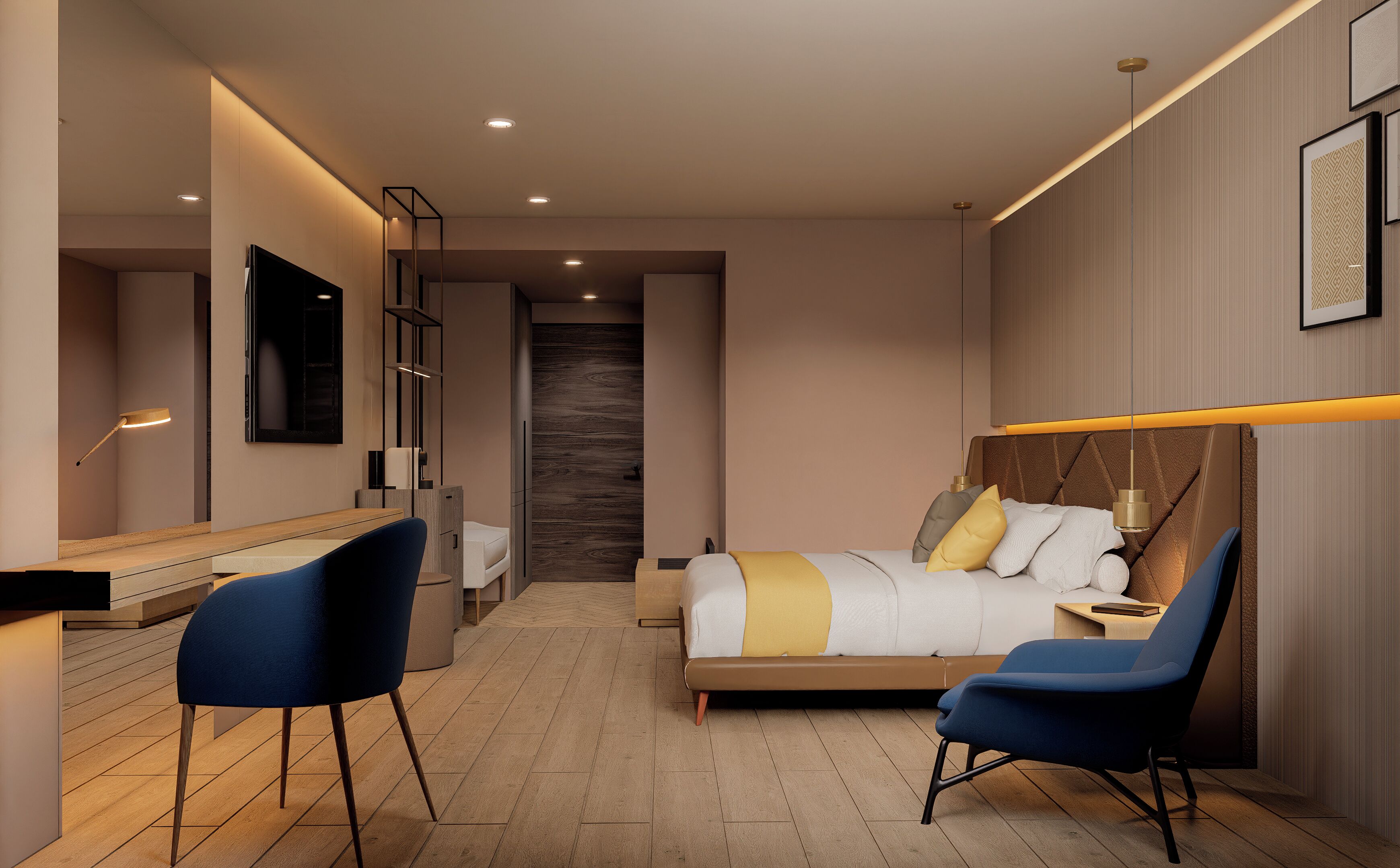 Habitación estándar | Ropa de cama hipoalergénica y caja de seguridad en la habitación 