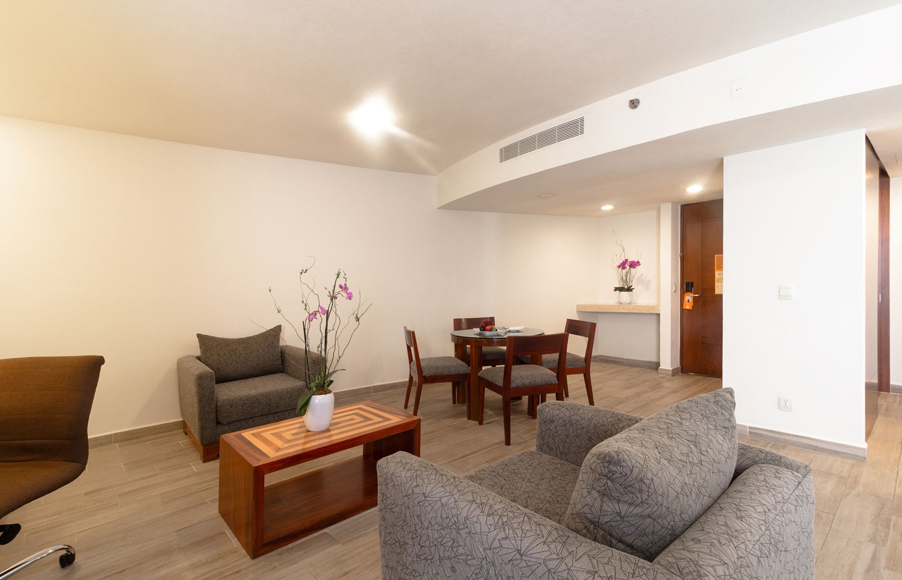 junior suite | living area | 32-inch tv with satellite channels