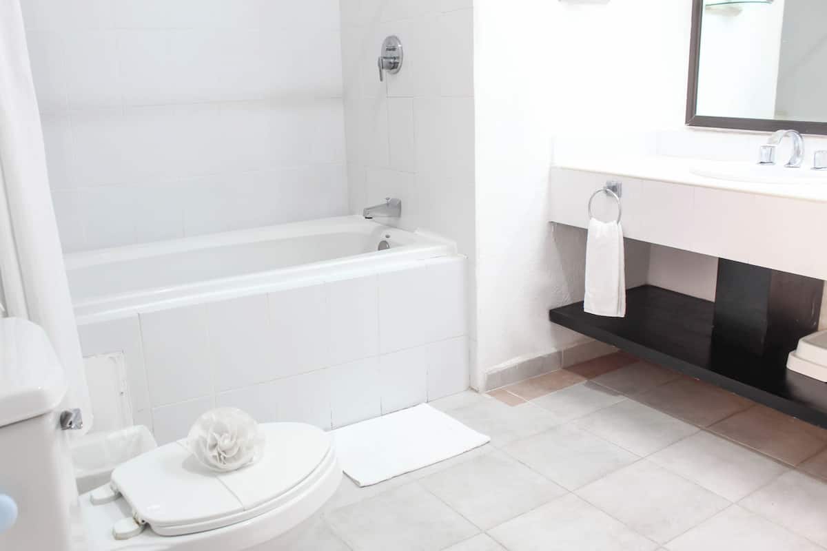 Mini Suite | Bathroom | Shower, free toiletries, towels