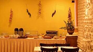 Daily buffet breakfast (EUR 7 per person)