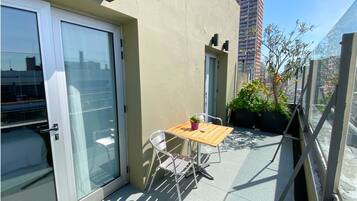 Suite, 1 Queen Bed, Non Smoking | Balcony view