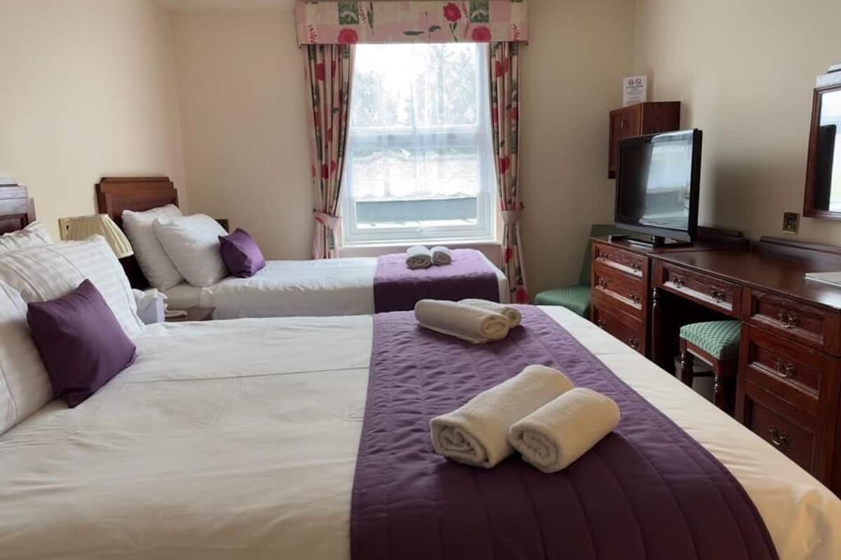 classic triple room | in-room safe, desk, blackout curtains, free wifi