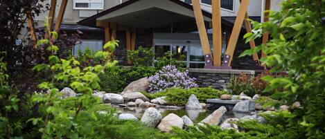 Façade de l’hébergement