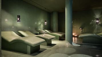 Sauna, Dampfbad, Körperbehandlungen, Aromatherapie