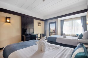 Superior Room, Pool View | Pillowtop beds, minibar, in-room safe, desk - Diamond Cottage Resort & Spa (Karon)