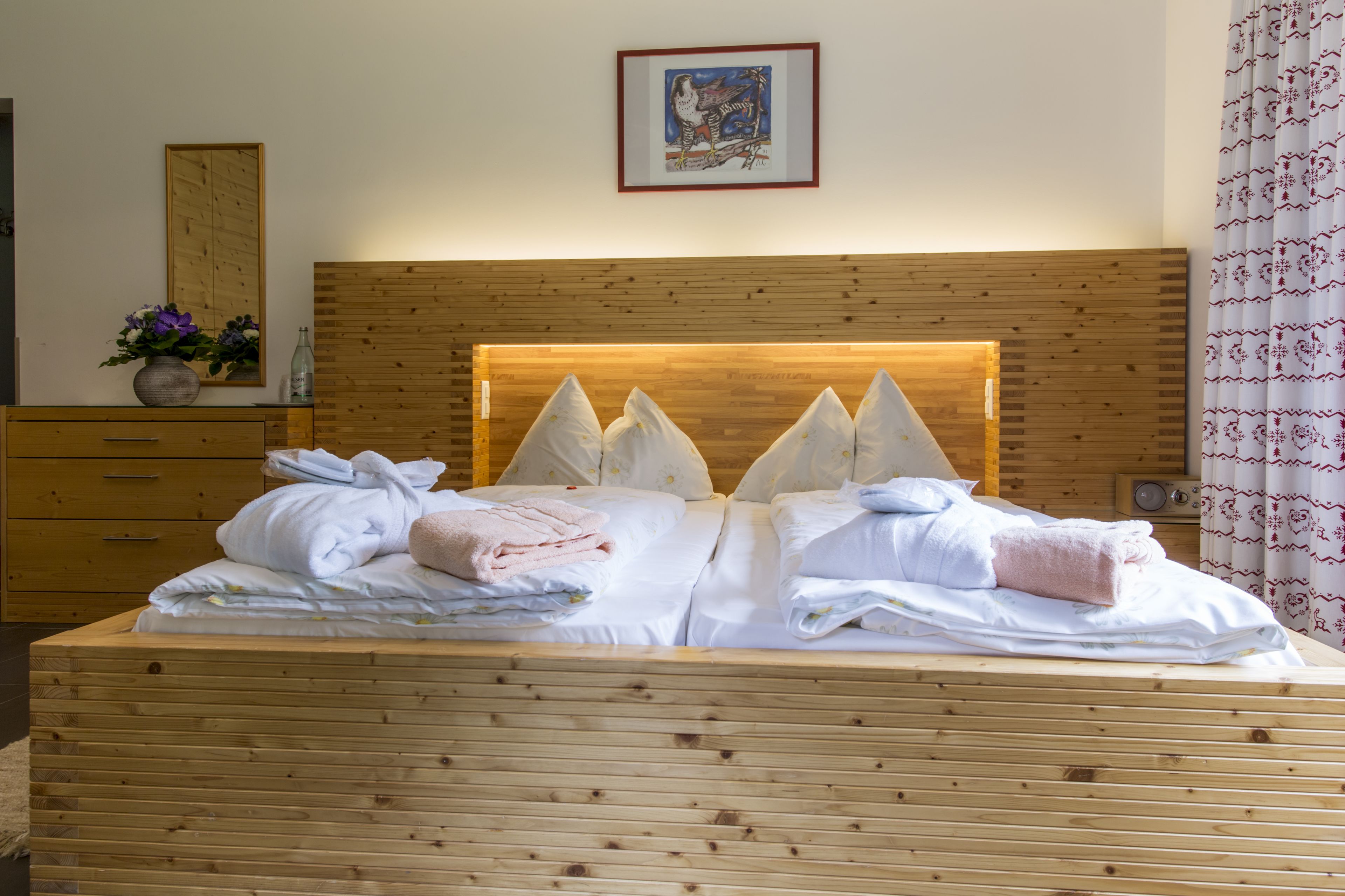 superior double room | down duvets, in-room safe, desk, cots/infant beds