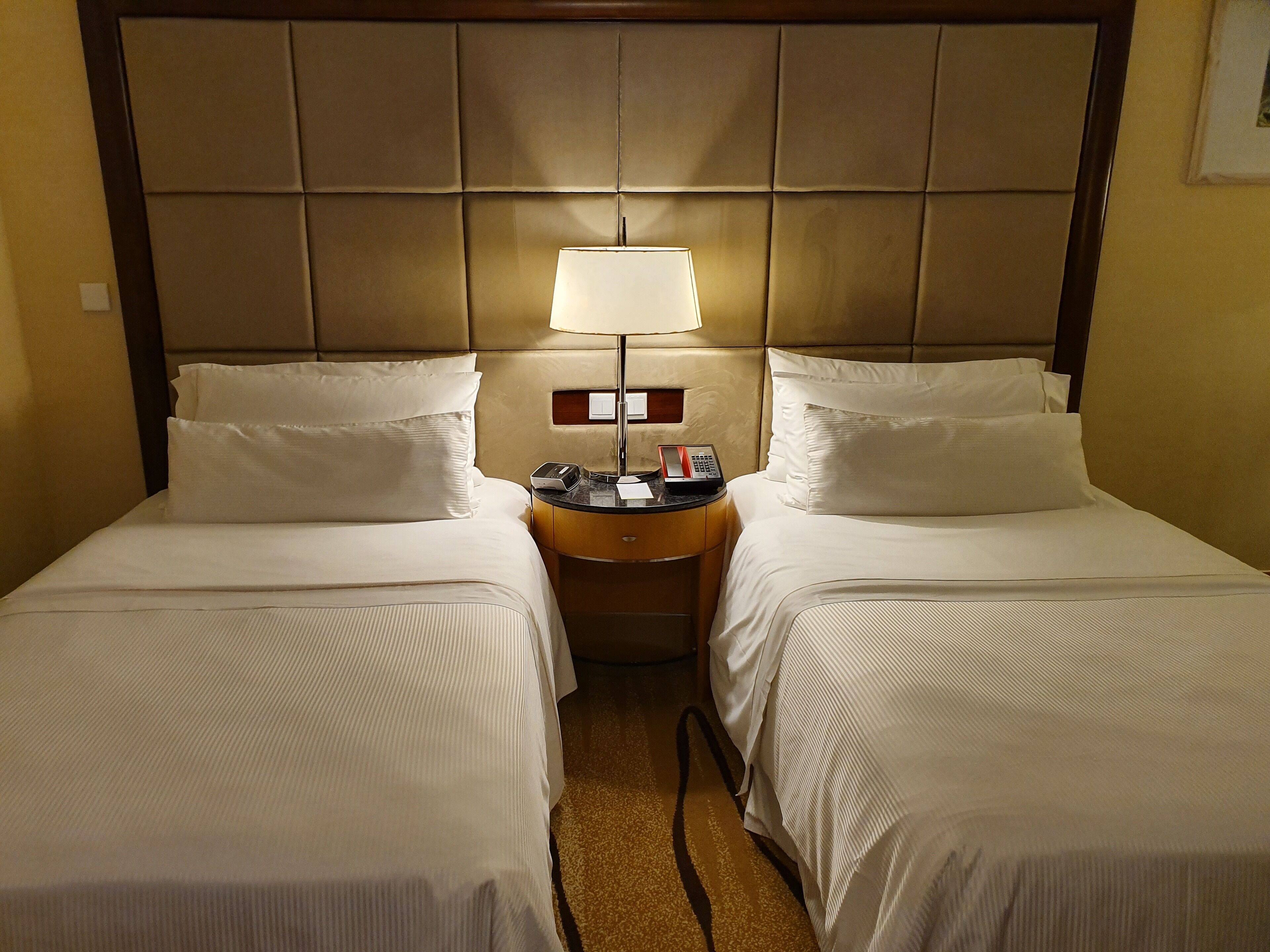 down duvets, pillow-top beds, minibar, in-room safe