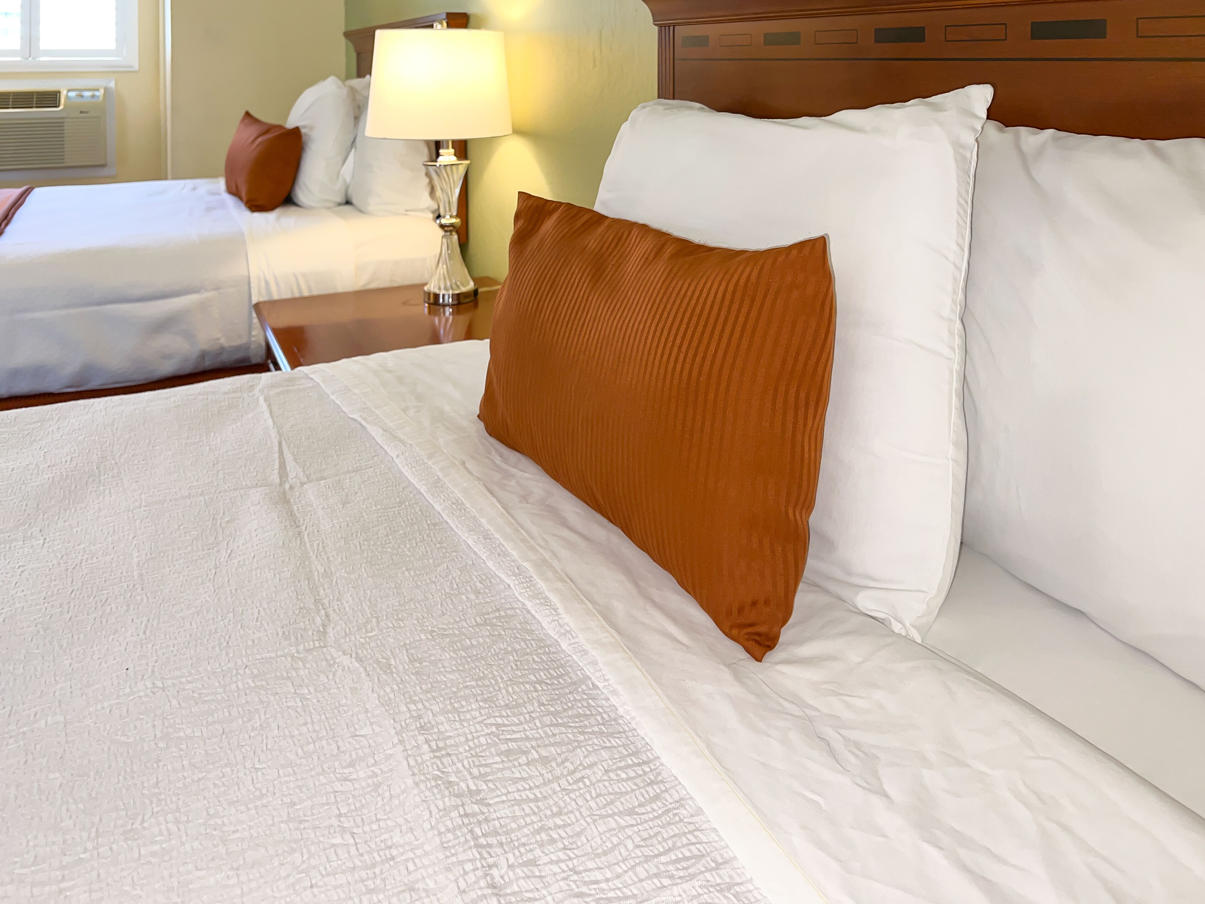 Standard Room, 2 Queen Beds, Non Smoking | Individually decorated, desk, iron/ironing board, free WiFi